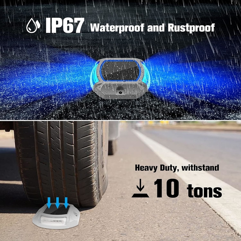 246 กรัม IP67 แสงแสงแสงอาทิตย์ด้วยการติดตั้งสกรูง่ายและแบตเตอรี่ 1.2V / 600MAH Ni-Mh แบตเตอรี่