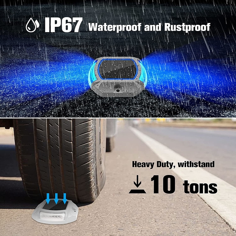 246 กรัม IP67 แสงแสงแสงอาทิตย์ด้วยการติดตั้งสกรูง่ายและแบตเตอรี่ 1.2V / 600MAH Ni-Mh แบตเตอรี่