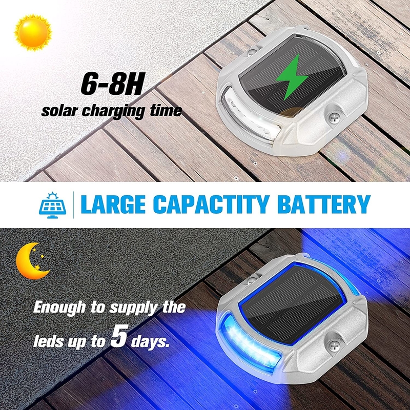 246 กรัม IP67 แสงแสงแสงอาทิตย์ด้วยการติดตั้งสกรูง่ายและแบตเตอรี่ 1.2V / 600MAH Ni-Mh แบตเตอรี่