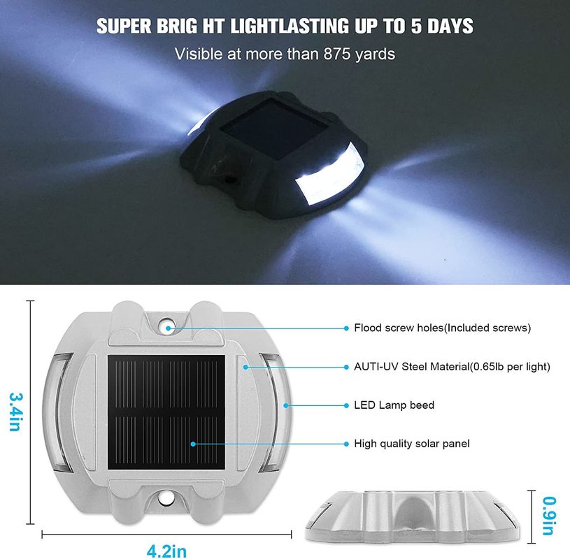 สายด่วนแสงอาทิตย์ที่ใช้ได้นาน ด้วยแหล่งแสง LED 12 ชิ้น สีขาว เหลืองแดง น้ําเงิน หรือเขียว