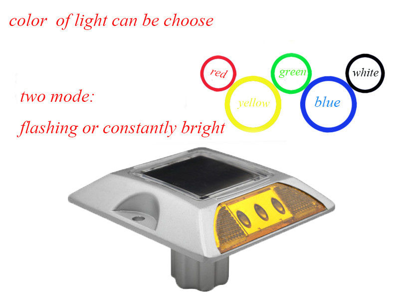 Ultra Long Lighting 6 LED โซลาร์ รีฟเลคเตอร์ถนน