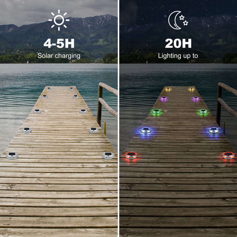 IP68 ระดับกันน้ํา เครื่องหมายทางไฟฟ้าพลังแสงอาทิตย์สีเหลืองสําหรับการแก้ไขความปลอดภัยทางถนน
