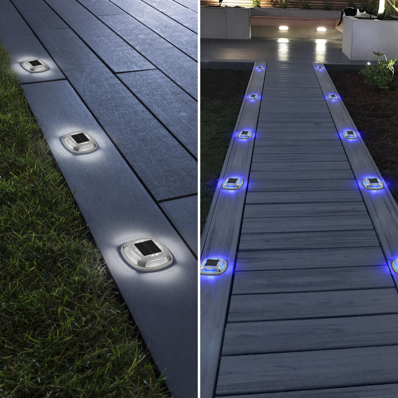 ดีไซน์ใหม่แสงอาทิตย์ LED สวน dock แสงวัสดุอะลูมิเนียม