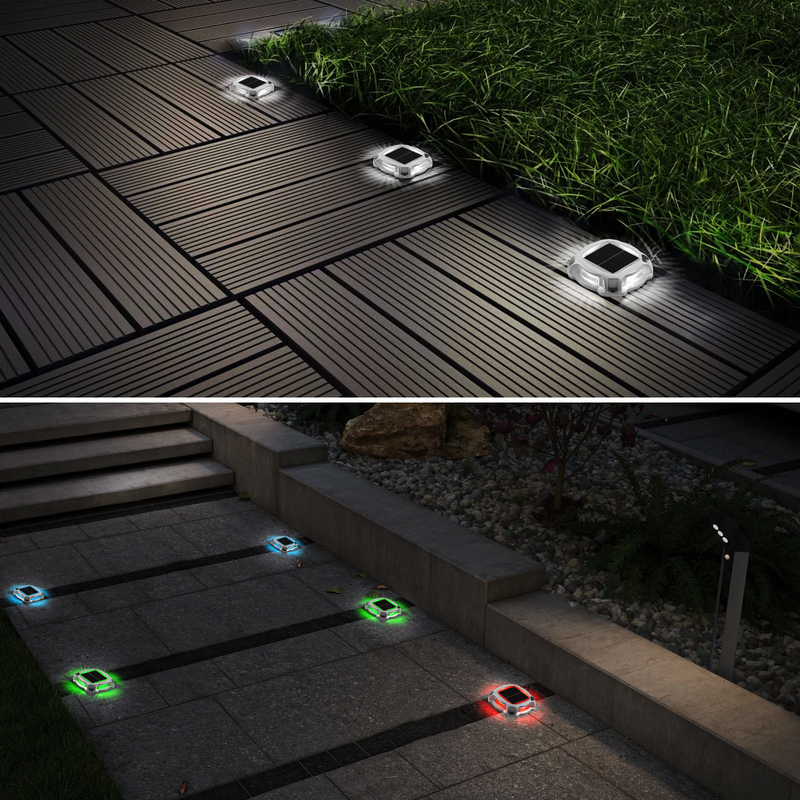 รูปทรงกลม แผ่นผนังแสงอาทิตย์ LED Road Stud Road Markers แสงดวงแสงดวงอาทิตย์