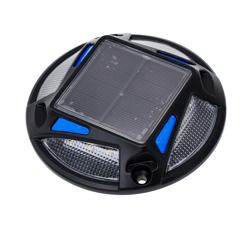 IP67 Cat Eye Solar Dock Lights โคมไฟตั้งพื้นพลังงานแสงอาทิตย์ LED Deck Stair Lights พลังงานแสงอาทิตย์ pwered LED ถนน studs
