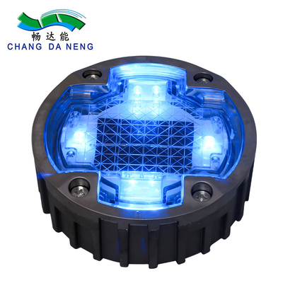 IP68 กันน้ําทางขับรถ LED พลังงานแสงอาทิตย์ การจราจรถนน Stud สะท้อนตาแมว สะท้อนสายทาง สะท้อนสายทาง