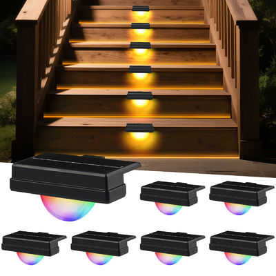 ไฟรั้ว LED พลังงานแสงอาทิตย์ ใช้งานได้ 20 ชั่วโมง แผงโซลาร์เซลล์ 5V/100MA และแบตเตอรี่ 3.7V/500MA สำหรับสวนและทางเดิน
