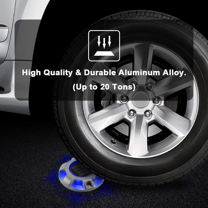 อลูมิเนียมสับสนธิ โซลาร์ โรดสต๊อด กับ 6000K แสงกลางวันเตือน IP67 กันน้ําและการรับประกัน 2 ปี