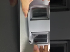 อลูมิเนียมกลางแจ้งมินิพลังงานแสงอาทิตย์ดาดฟ้าไฟไร้สายสำหรับเส้นทางสวน